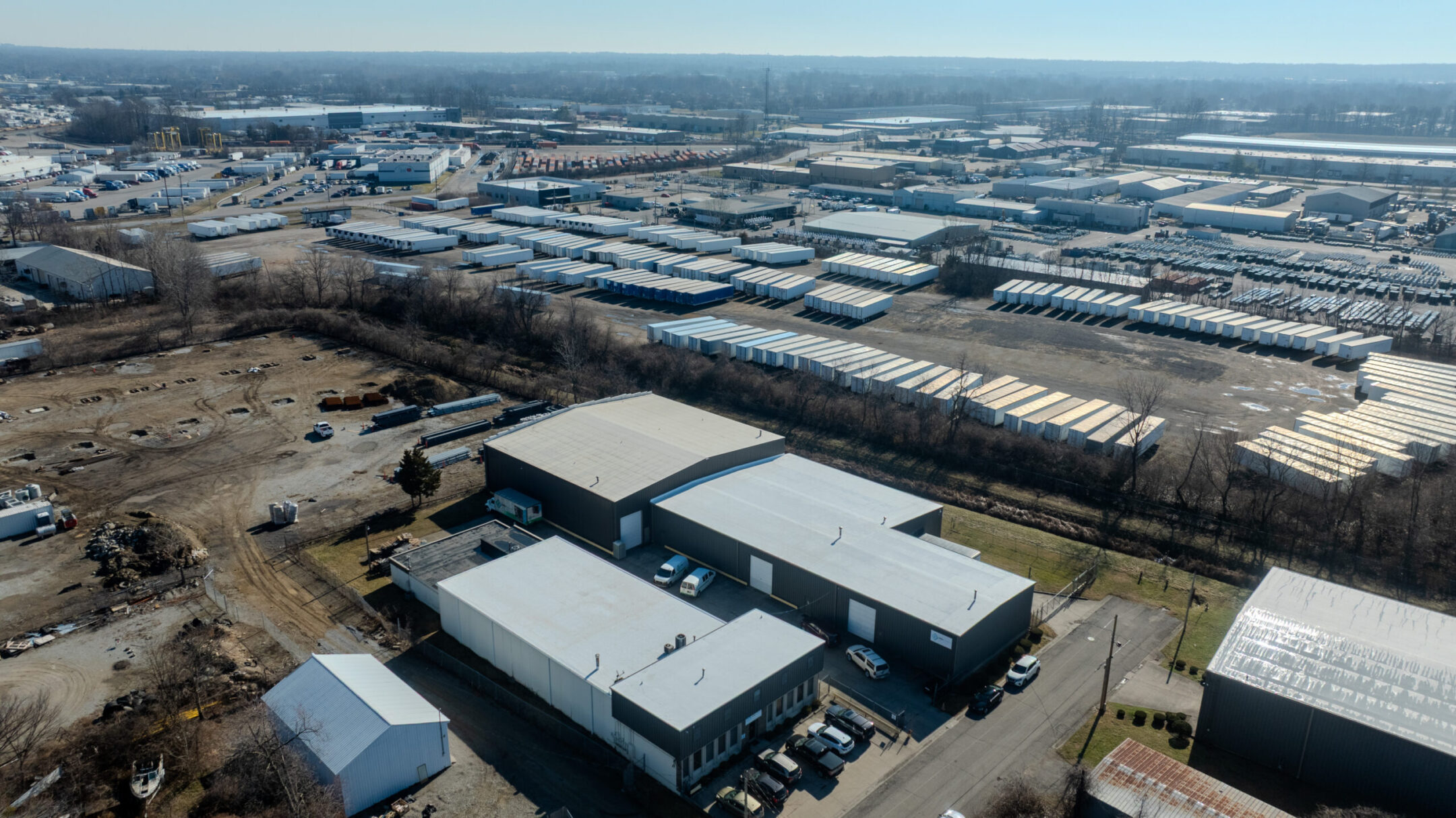 Commercial metal roof