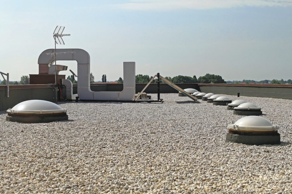 BUR roofing system
