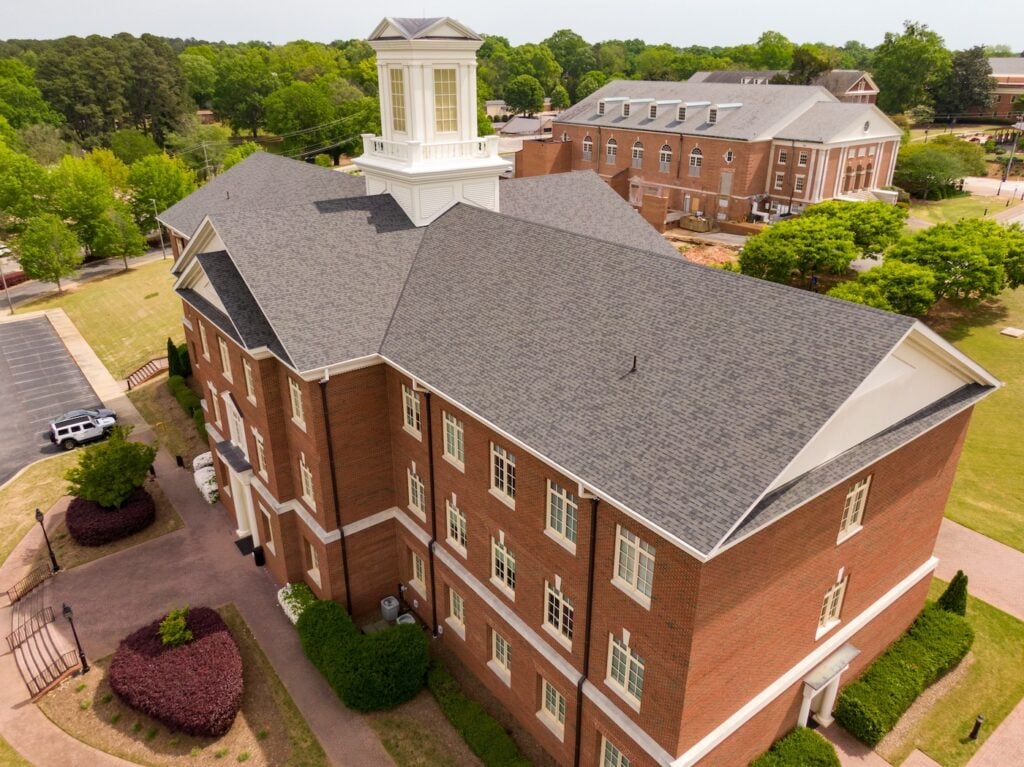 architectural shingles church roof