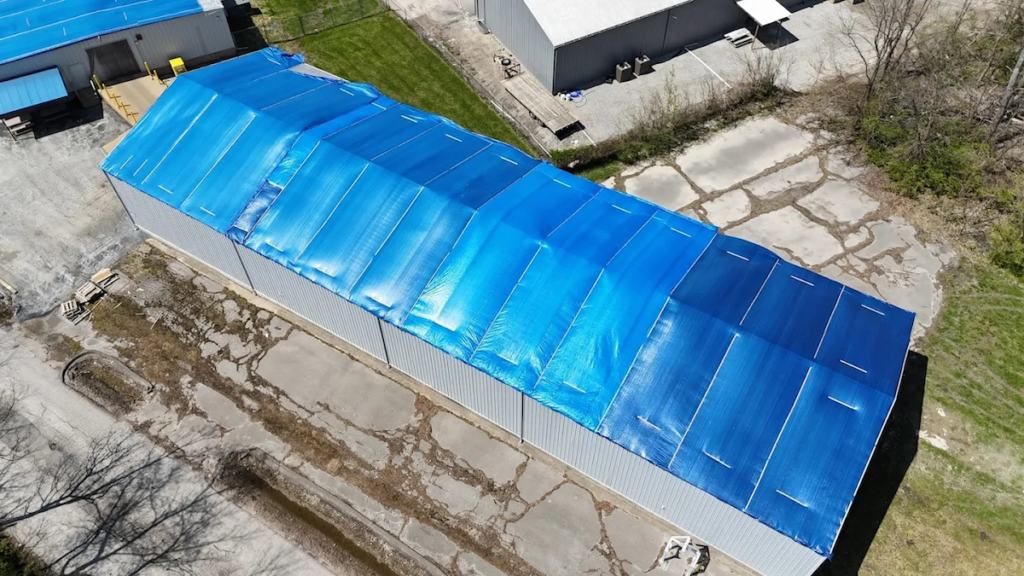 Industrial roof replacement