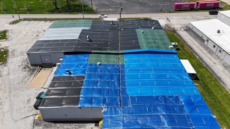 Industrial roof replacement