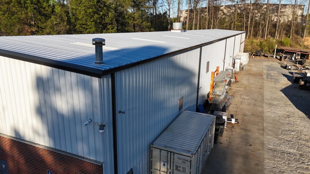 commercial roofing milwaukee grey warehouse