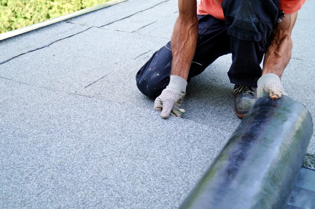 asphalt roof repair